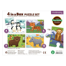 Mudpuppy - Puzzle Set Animals Of The World