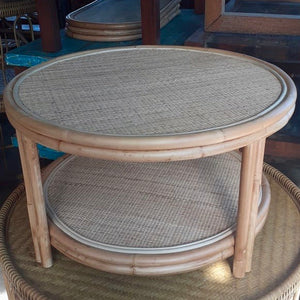 Round Rattan Table - Large